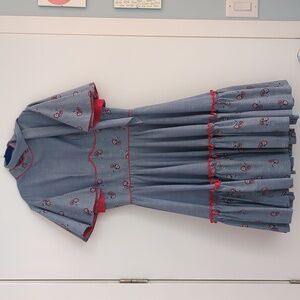 Handmade Paisley Rodeo Pioneer Dress